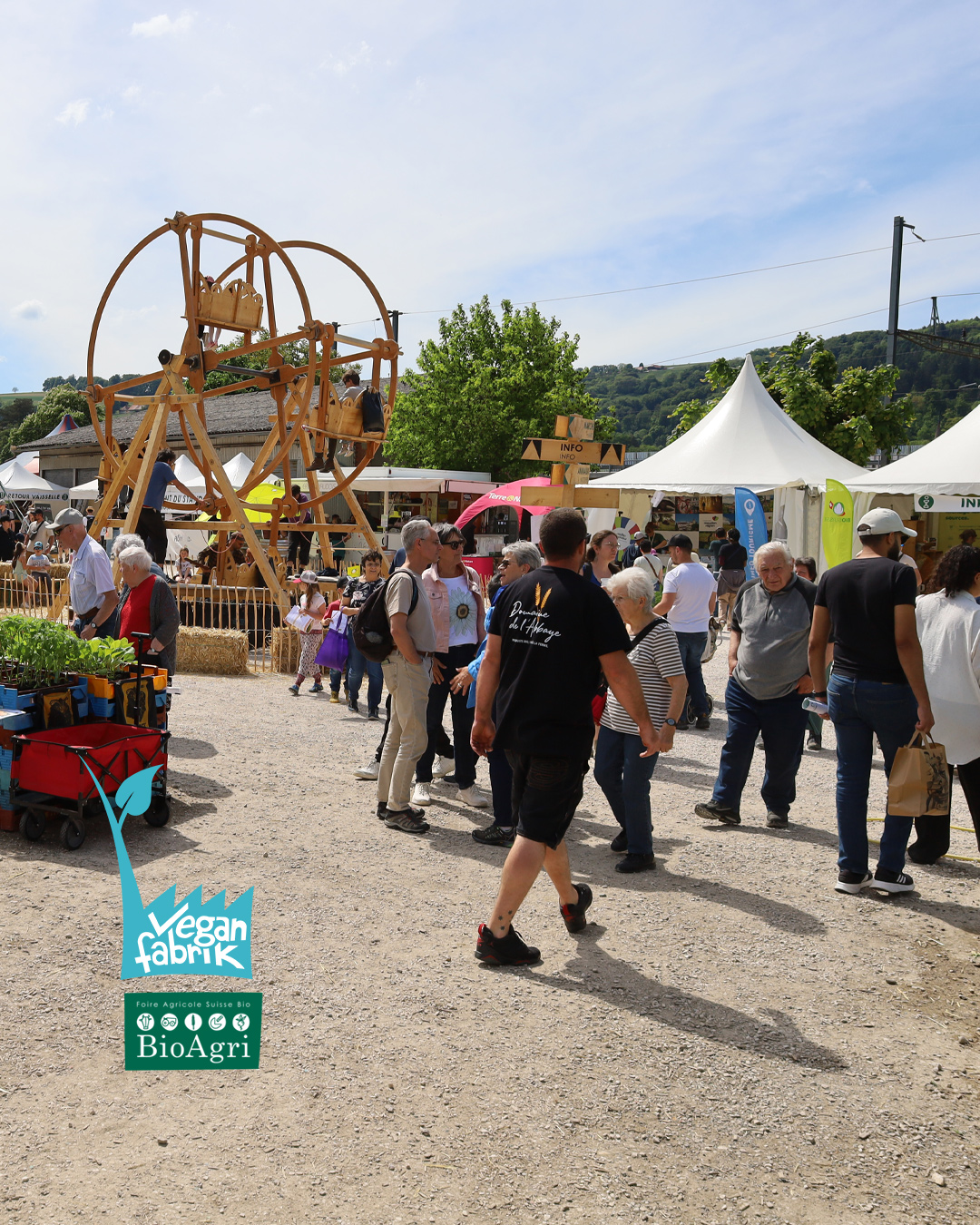 Participation de la Vegan Fabrik à la foire agricole BioAgri